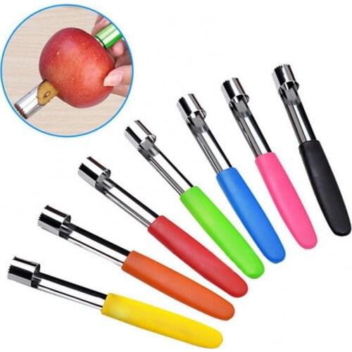 Apple Stainless Steel Pear Fruit Pepper Core Seeds Remover Kitchen Tool Gadget Practical Useful Labor-saving Household Supplies