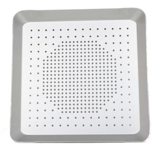 Aluminum Alloy Rectangular Grill Fish Baking Tray Plate Pan Kitchen Supplies Cake Tray Bread Tray Pad Pastry Baking Mold Tools