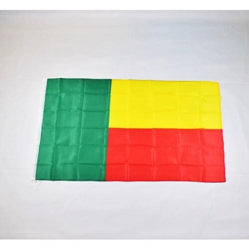 Benin 90*150cm flag Banner 3x5 Foot national flag for meet,Parade,party.Hanging,decoration