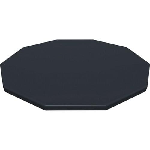 10Ft 305cm Swimming Pool Cover Round PVC Bracket Pool Cover Inflatable Swimming Pool Dust UV Resistant Cover