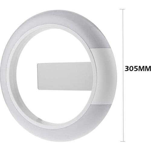 Home Decor 12" LED Wall Clock Remote Control 12/24 Hour Display Night Light