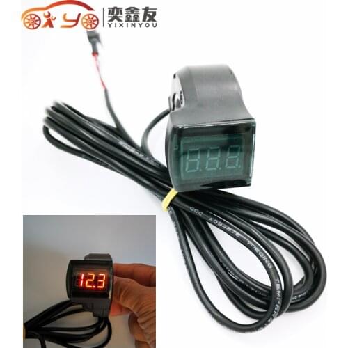 E-bike Throttle with LCD Display Electric Scooter Handlebar Black Throttle Grips Bicycle Accessories