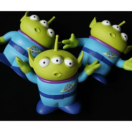 4 styles Movie Toy Story Juguete 3 Eyes Alien Figures Action Figure Posture Anime Doll Kids Toys Christmas Party Gift Model