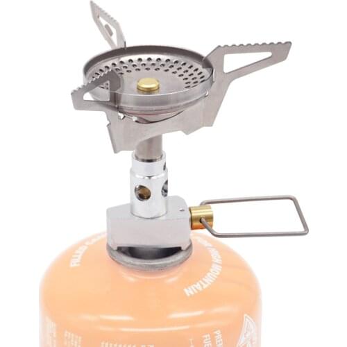 Outdoor Furnace Burners Portable Gas Stoves Mini Folding Portable Camping Cooking Equipment