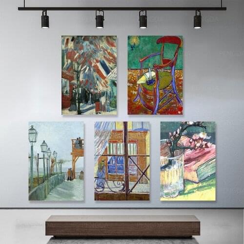 Wall Art Poster Vintage HD Prints Abstract Modular Pictures Landscape Canvas Painting Still Life Home Decoration For Living Room