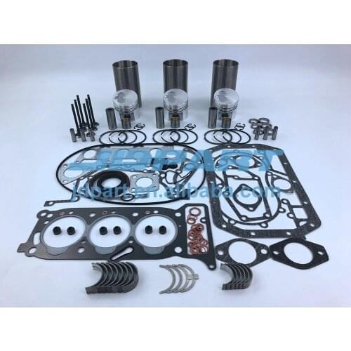 New 3KR1 Overhaul Kit Piston Rings Bearing Set Full Gasket Kit Engine Valve For isuzu