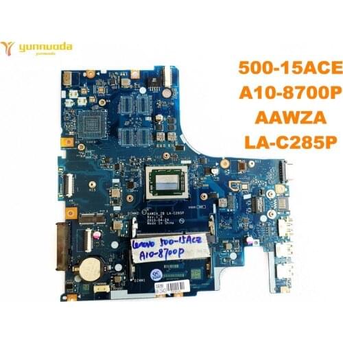 Original for Lenovo 500-15ACE laptop motherboard 500-15ACE A10-8700P AAWZA LA-C285P tested good free shipping