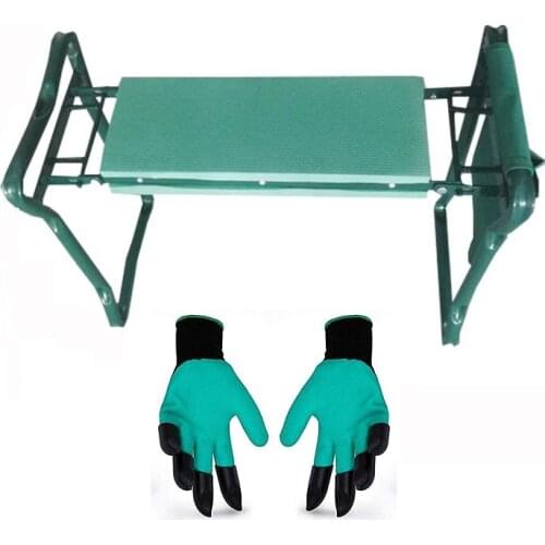 Folding Garden Kneeler And Seat Foldable Stool Sturdy and Lightweight Bench Garden Stool Gifts Supply Dropshipping