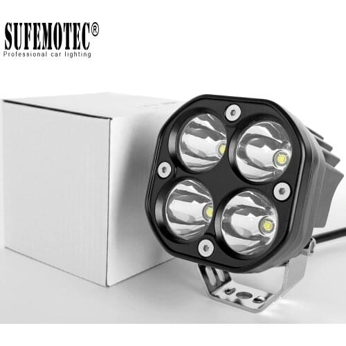 1Pcs 3 Inch Led Work Light 12V For Tractors Trailer 4x4 Offroad Trucks Uaz ATV 24V Led Headlight Motorcycle Spotlights Fog Lamp