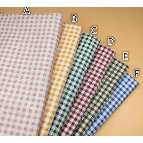 100*50cm Cotton Linen Fabric Material For Handmade Hometextile Patchwork For Sheet Doll Craft Pillow Cushion Bag Curtain Cloth