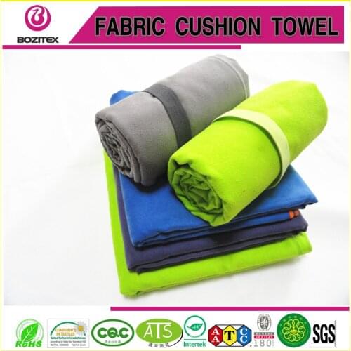 Anti bacterial quick dry water absorb microfiber beach towel
