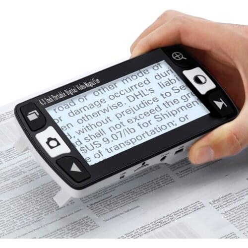 FD43 4.3" LCD Modes Low Vision Portable Digital Video Magnifier Microscope Handheld Electronic Visual Aids For Reading Aid