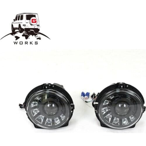 G class W463 headlamp with bulb M style for G class W463 G500 1990- 2008year