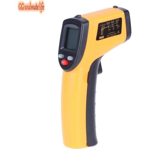 Infrared Thermometer Digital Thermometer Handheld Non-Contact Lcd Laser Industrial Measurement Surface Temperature Meter