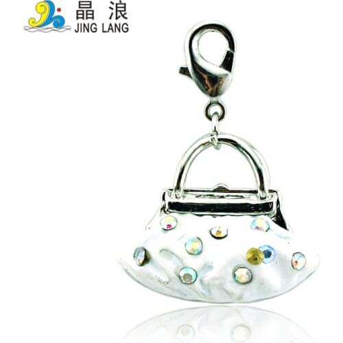 JINGLANG Fashion Package Connector Charms Antique Silver Cutouts for women bracelet jewelry 50 pcs