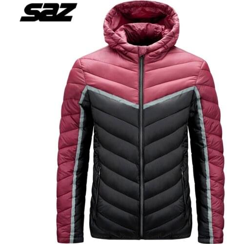 Saz Nrw Mens Down Jacket Ultra Light Down Jacket Men Fahion Windbreaker Feather Jacket Man Lightweight Portable Warm Coat