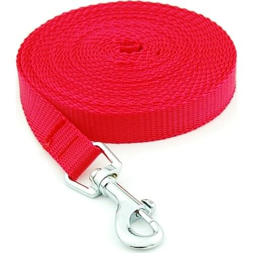 Dog Leash Pet nylon Traction Long Rope Lead Chain Sport Training Supplies Outdoor Running Jogging for Small Dogs Width 1.5 cm