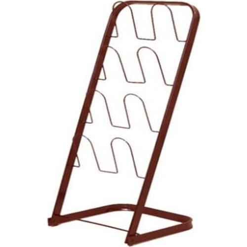 2021 New Bathroom Slippers Shelf Simple Shoe Storage Rack Space-Saving Vertical Rack