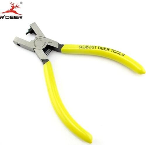 RDEER Eyelet pliers for watch belt tag round hole punch pliers rivet pliers