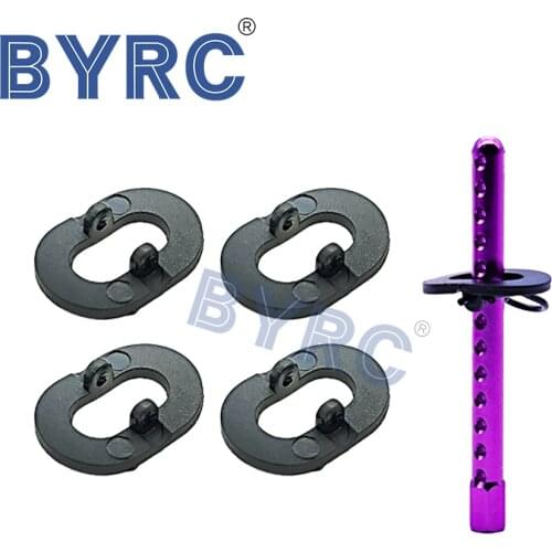 4 Pieces FALCON 1:10 1/10 Model RC Cars Accessories Car Shell Column Cushion Car shell Scratch-proof Gasket