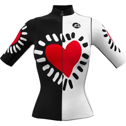 Rosti Cycling Jersey Shirts Women Aero Road Bike Wear Uniform Breathable Bicycle Clothes Short Sleeve Bike Suit Maillot Ciclismo