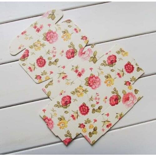 Retail 30Pcs/Lot 7.5*7.5*3cm Handmade Soap Packaging Box For Jewelry Gift Package Paper Boxes Kraft Paper Candy Packing Boxes