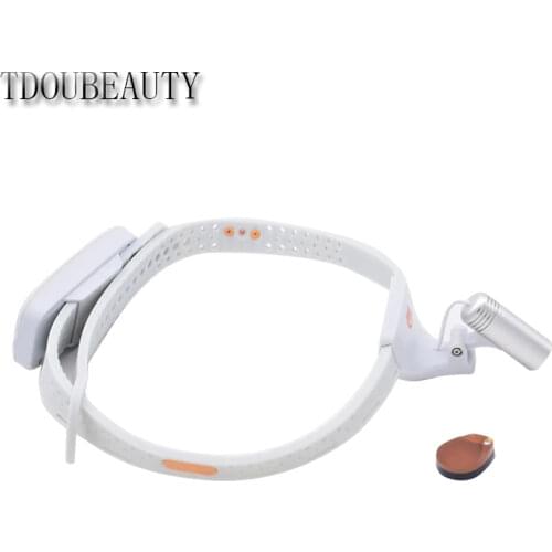 TDONBEAUTY[NEW ARRIVAL] KD-203AY-8 3W High CRI LED Portable Surgical Dental Head Lamp For (oral, beauty, ENT, pet) Free Shipping