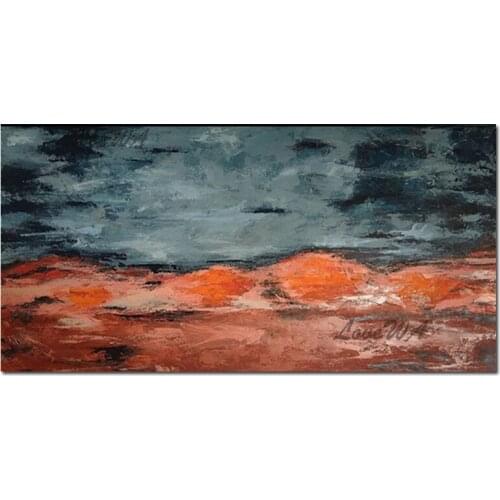 Heavy Acrylic Texture New Abstract Handmade Unframed Oil Painting Wall Hangings Decorative Canvas Wall Art Quality Paintings