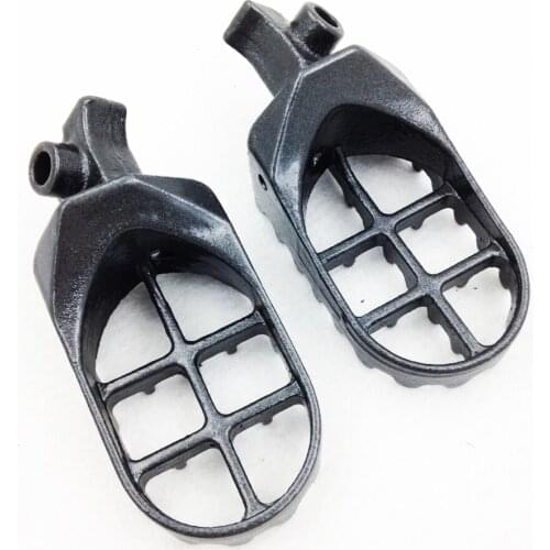 Aftermarket Motorcycle Parts GRAY Foot Pegs For Honda CRF100F 50F 70F 80F 150R XR100R 50R 70R 80R Kawasaki KLR650 GRAY