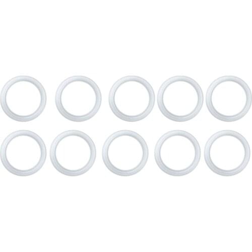 10Pcs Mite Removal Instrument Replacement Home Accessories for Baojiali TS998 TS988 CM168 T1 P9 Spare Part Silicone Ring