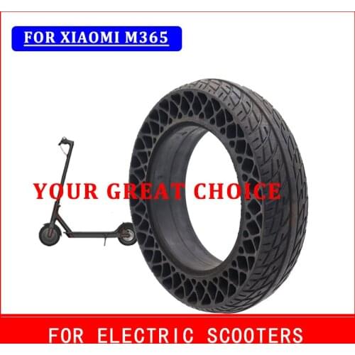 200X50 Solid Tire for 8 Inch Electric Scooter Accessories Explosion-proof Tubeless Tyres Bee Hive Holes