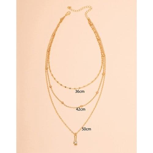 2022 Ins Gold Chain Hands Irregular Minimalism Choker Pendant Necklaces Trendy Korean Fashion Women Party Jewelry