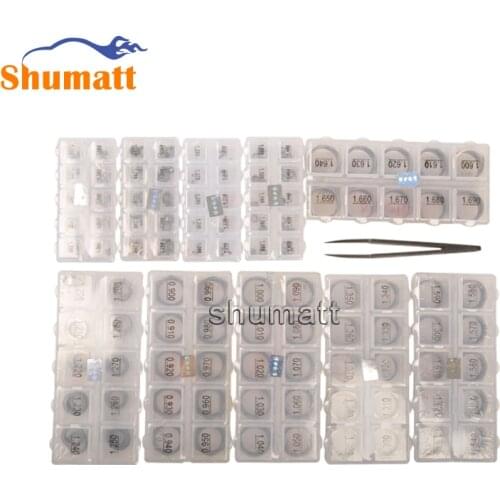 500 PCS Common Rail Injector Adjusting Shims Washers Gasket Sets Universal for CRI B11 B12 B13 B14 B16 B22 B26 B27 B31
