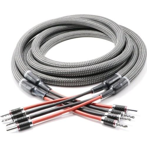 L350 hifi audio OCC Audio Speaker Cable, Bi-wire loudspeaker cable, speaker wire,audiophile audio video line