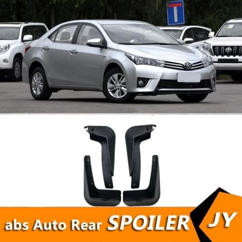 For Toyota Corolla 2014-2018 Mudflaps Splash Guards Front With the color and rear Mud Flap Mudguards Fender Modified special