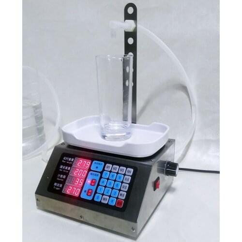 CSY-18129 Liquid Filling Machine Automatic Digital Control Beverage Filling Sub Loading Weighing Time Counter Filling Machine