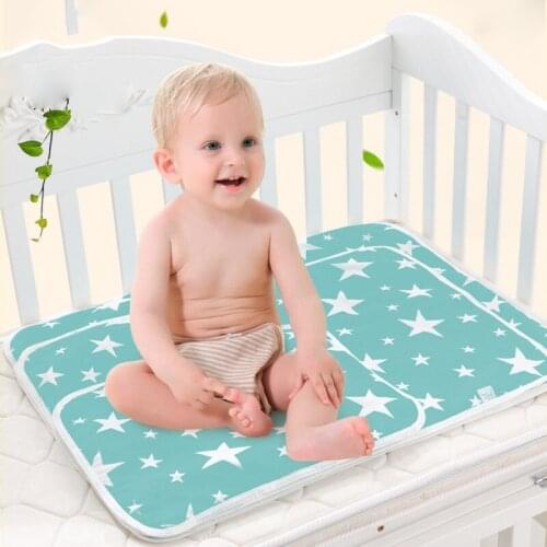 Baby Diaper Changing Mat Infants Portable Foldable Washable Waterproof Mattress Travel Pad Cover Floor Reusable Mats Cushion