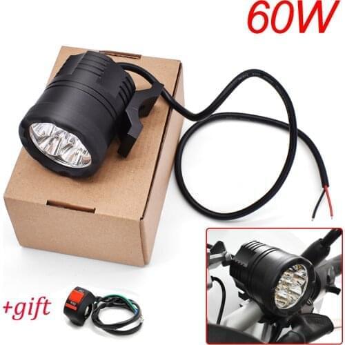 Motorcycle Headlight Auxiliary Lamp 60W LED Moto Spotlight Fog Light For Triumrh SPEED TRIPLE 1050 GT RS SRINT ST STREET TWIN