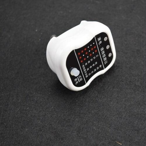 Socket Tester 220V with GFCI RCD test Automatic electricity diagnostic detector tester kit