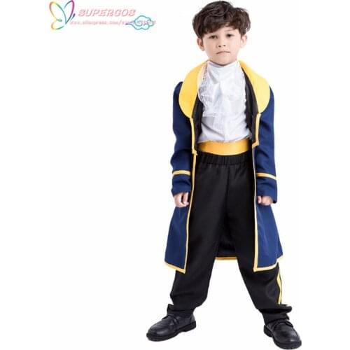 Halloween King Prince suit Parent-child costume Cosplay costume Drama Stage performance costume for children