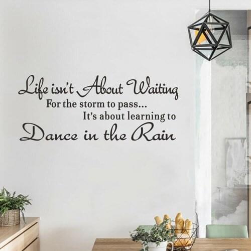 Motivational Proverb Wall Sticker Living Room Bedroom Mural Decals Home Art Decor Lift Quote Decal for Kids Rooms A281