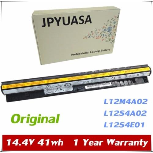 7XINbox 14.4V 41wh 2900mAh Original Laptop Battery L12M4A02 L12S4A02 L12S4E01 For Lenovo S410P S510P Z40 Z50 G40 G50 series