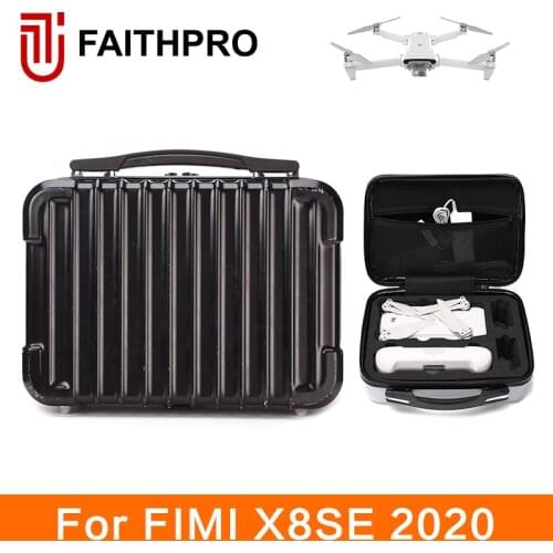 FIMI X8 SE Drone Mini Hard Shell Portable Storage Bag Waterproof Protective Box Carrying Case X8 SE Drone Mini Carry Bag