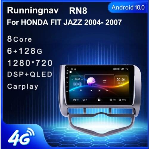Runningnav For HONDA FIT JAZZ 2004- 2007 Android Car Radio Multimedia Video Player Navigation GPS