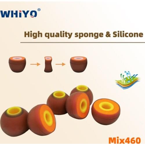 Mix460 Replacement Silicone Earbuds for Sony MDR XB55AP XB75AP EX650AP/ Jaybird Freedom 2, X4 X3 X2, BlueBuds X, F2, F5 Eartips