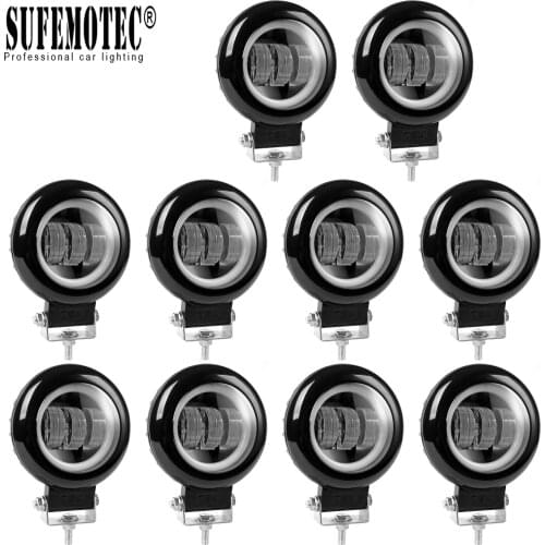 5 Inch LED Work Light 12V 24V Car Auto SUV ATV 4WD Niva 4x4 Offroad LED Driving Fog Lamp Motorcycle Truck Waterproof Headlight