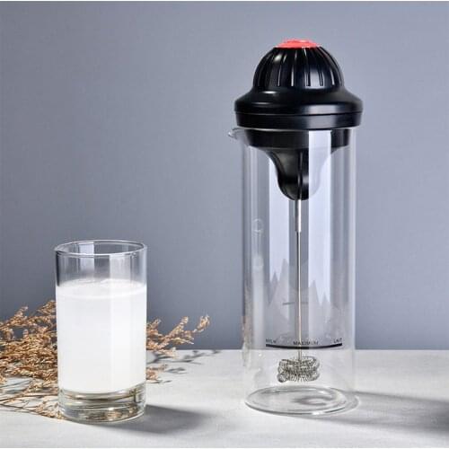 Milk Frother Electric Milk Frother With Double Whisk Mini Foamer For Cappuccino Frappe Matcha Milk Frother Whisker
