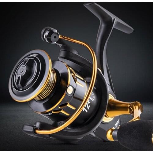 High Quality Fishing Reel 5.0:1 4.7:1 Gear Ratio Spinning Reel 8kg Max Drag Metal Spool Reel Fishing Carp For Saltwater
