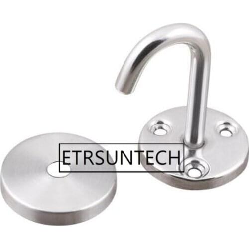 100pcs Stainless Steel Overhead Hooks Cabinet Bottom Hooks Mosquito Net Ceiling Hooks