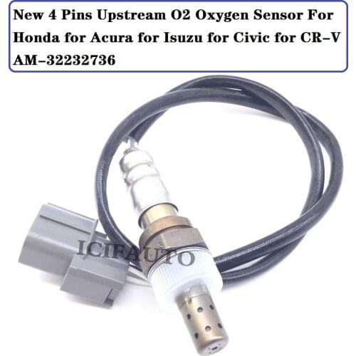 AM-32232736 New 4 Pins Upstream O2 Oxygen Sensor For Honda Acura CL Civic CR-V Prelude Isuzu Oasis 36531-P2E-A01 / AM32232736